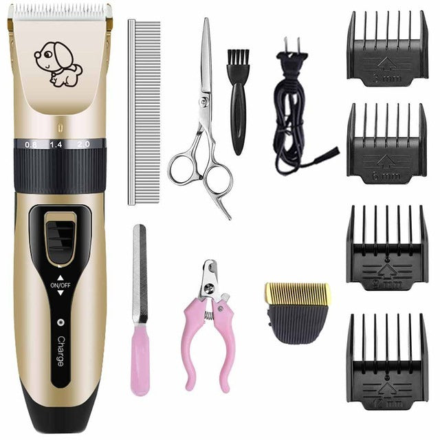 Professional Pet Hair Trimmer – Quiet, Efficient, and Versatile