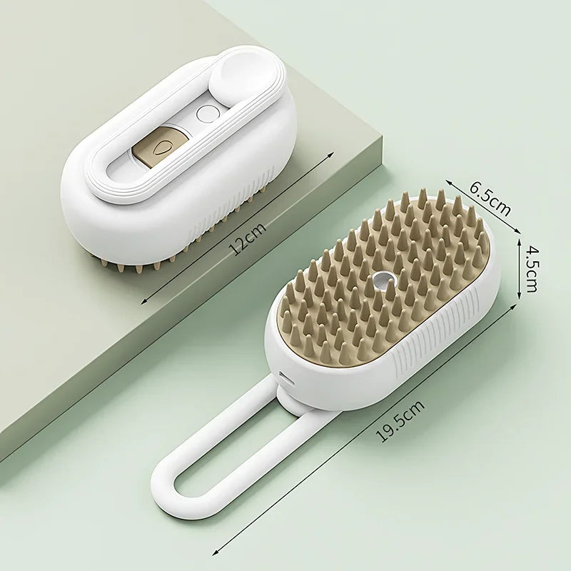 Revolutionary Steam Grooming Brush for Pets