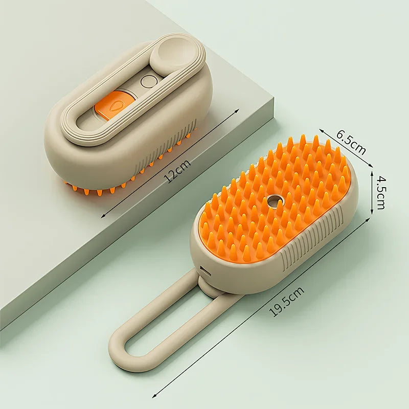 Revolutionary Steam Grooming Brush for Pets