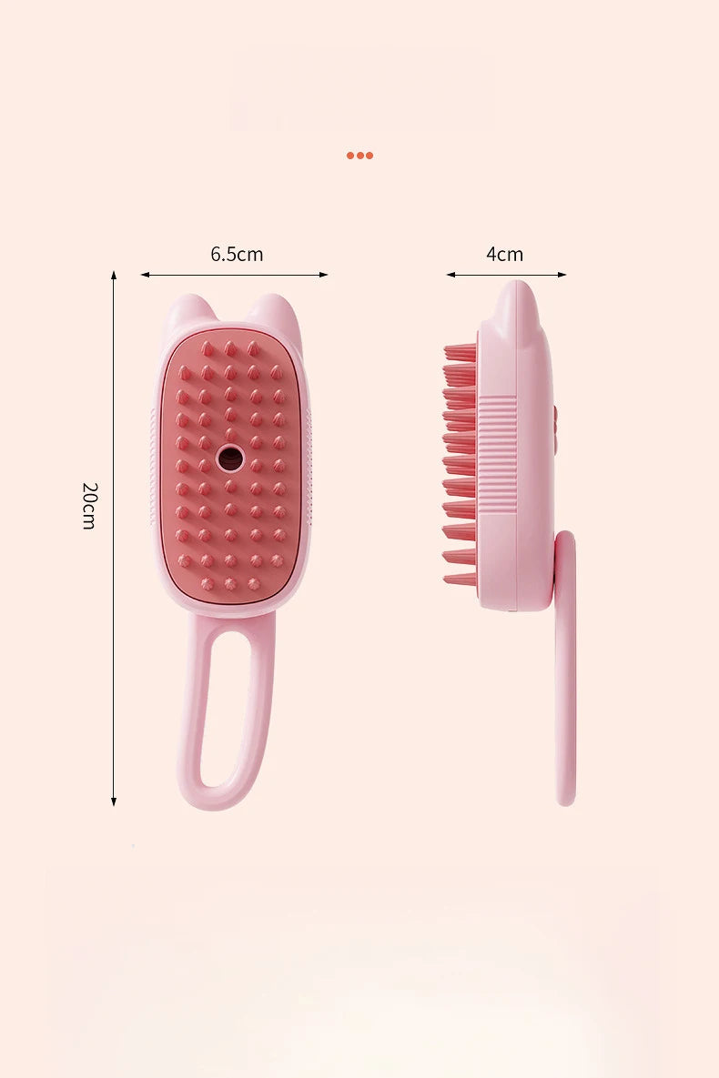 Revolutionary Steam Grooming Brush for Pets